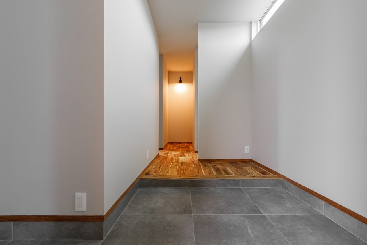 視線を遮るプライベート設計