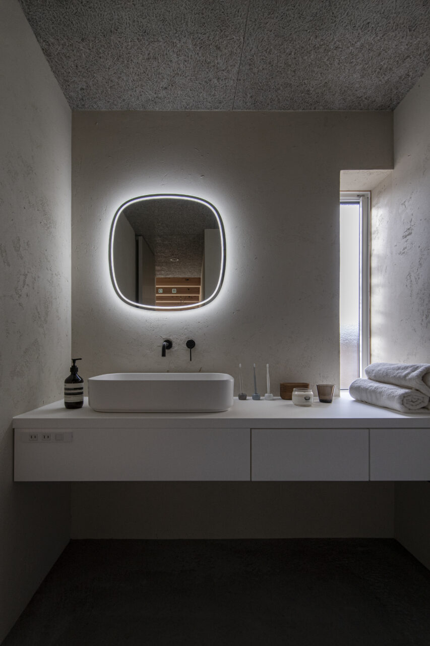 上質で静寂な洗面