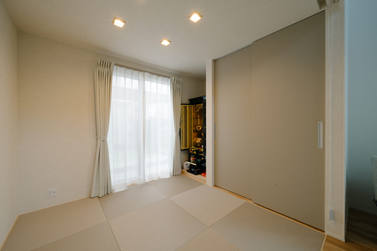 ほっと一息つける和の空間