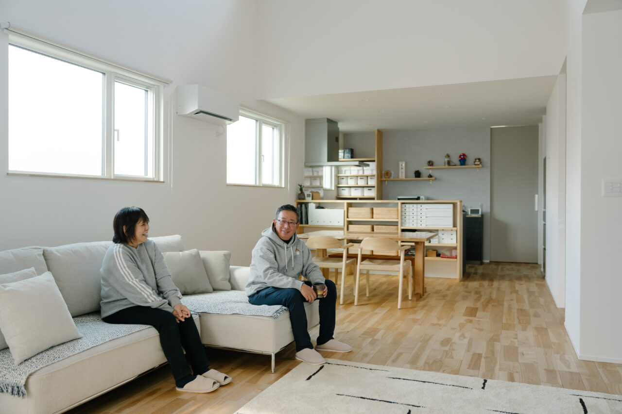 ペットとご夫婦で暮らす平屋住宅