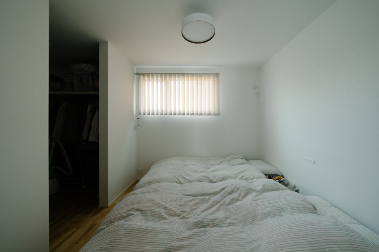 キッチンと寝室が近い間取り