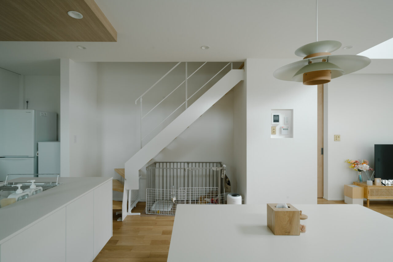 階段下を活用したワンちゃんのお部屋