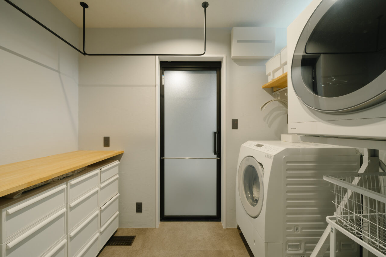 水回りをまとめた効率的な動線