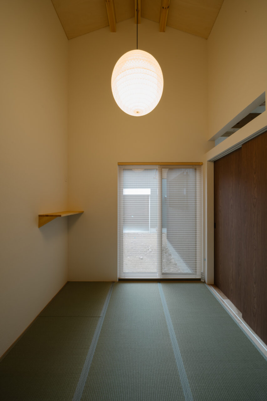杉材を活かしたナチュラル空間
