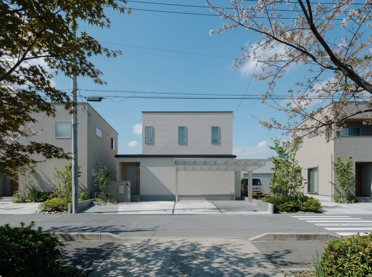 悠光の家 木の温もりを感じる住宅外観